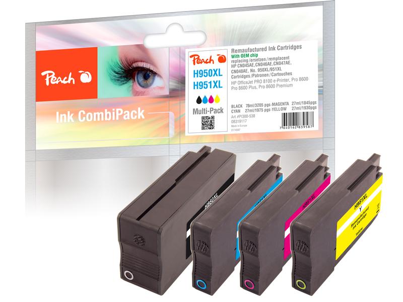 Peach Encre HP No. 950XL/951XL Multi-Pack BK, C, M, Y
