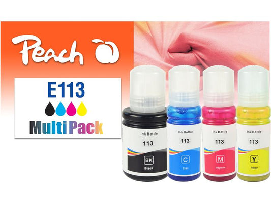 Peach Encre Epson CISS 113 MultiPack C/M/Y/BK