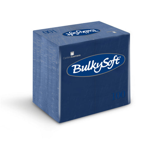 Bulkysoft serviettes dinner - 3 Couches - bleu