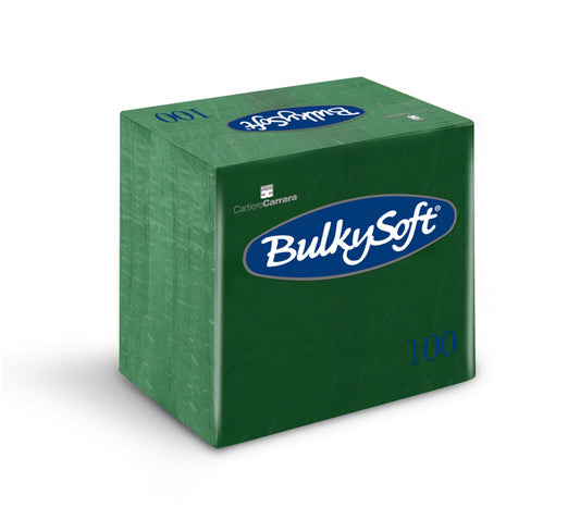Bulkysoft serviettes dinner - 3 Couches - vert sapin