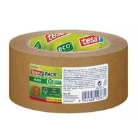 tesa Ruban adhésif -Set Paper ecoLogo, 50 mm x 50 m, 6 rouleaux, Brun