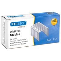 Rapesco Agrafe 24 / 8 mm, 5000 pièces