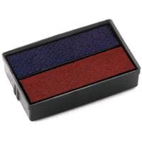 Colop Tampon de rechange E/10 Bleu / Rouge