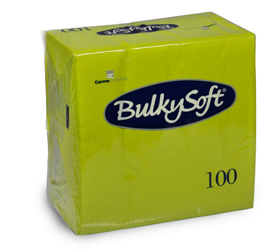 Bulkysoft serviettes - 3 Couches - kiwi