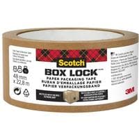 Scotch Ruban d'emballage Papier Box Lock 48 mm x 22.8 m, 1 rouleau