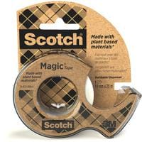 Scotch Dérouleur manuel Magic Greener Choice 19 mm x 20 m, 1 pièce