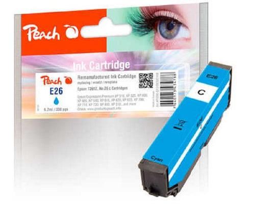 Peach Encre Epson T2616/No.26 Cyan