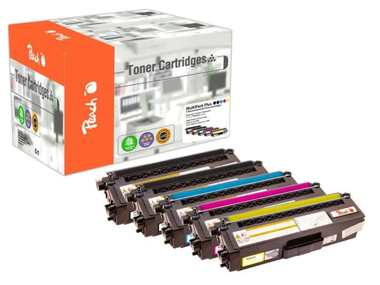 Peach Kits de toner Brother TN-426 MultiPack Plus 2x BK 1x C M Y