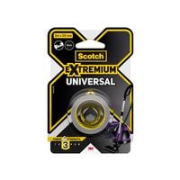 Scotch Ruban adhésif Extremium Universal, 25 mm x 3 m, 1 rouleau, Noir