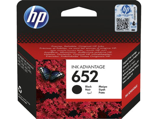 HP Encre N° 652 (F6V25AE) noir