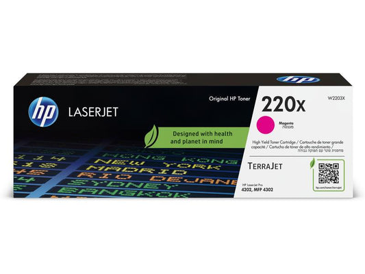 HP Toner N0 220X (W2203X) Magenta