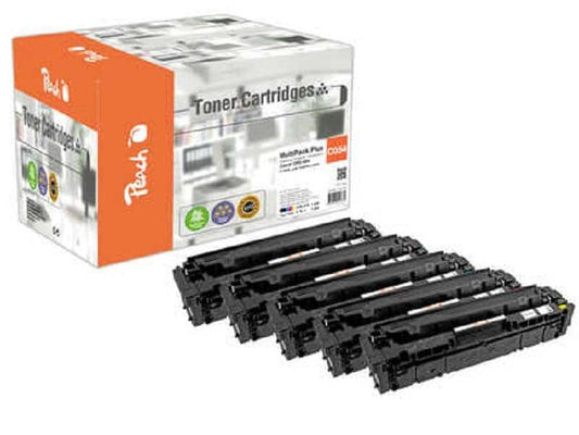 Peach Kits de toner Canon CRG-054 MultiPack Plus BK/C/M/Y