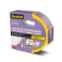 3M Ruban adhésif du peintre Scotch SENSITIVE SURFACE, 36 mm x 41 m, Rose