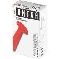 Omega Attaches parisiennes 18 mm, 100 pièces