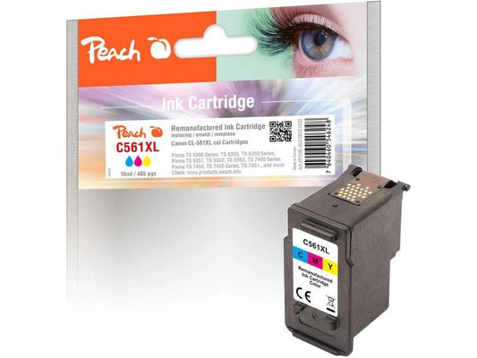 Peach Encre Canon CL-561XL Color