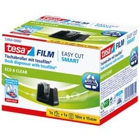 tesa Dévidoir de table EasyCut ecoLogo Noir