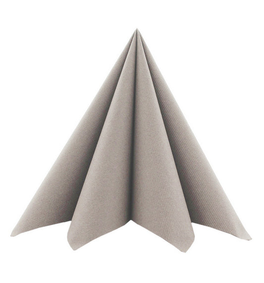 Mank Linclass serviettes - beige grey