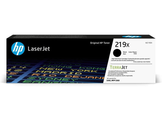 HP Toner 219X (W2190X) noir