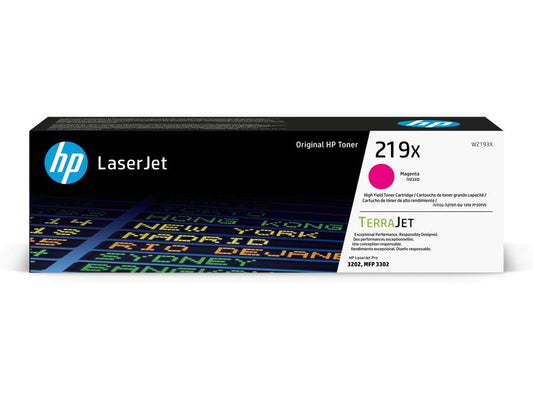 HP Toner 219X (W2193X) Magenta
