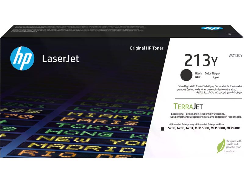 HP Toner 213Y (W2130Y) noir