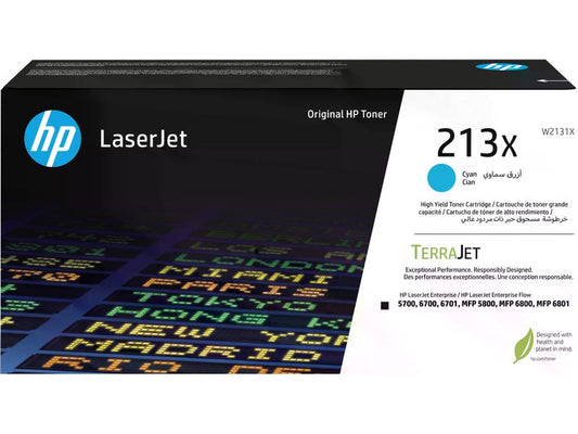 HP Toner 213X (W2131X) Cyan