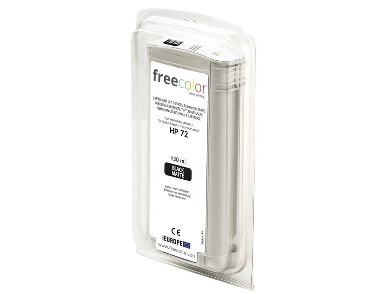 Freecolor Encre HP 72 Matte Black