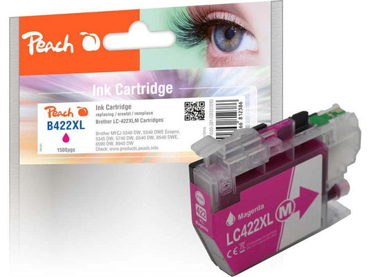 Peach Encre Brother LC-422XLM Magenta