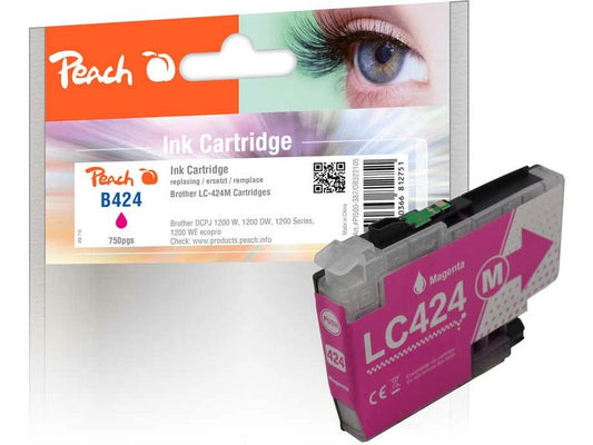 Peach Encre Brother LC-424M Magenta