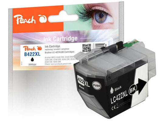 Peach Encre Brother LC-422XLBK noir