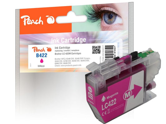 Peach Encre Brother LC-422M Magenta