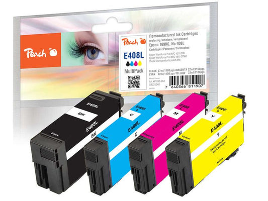 Peach Encre Epson No. 408L Multi Pack BK/C/M/Y