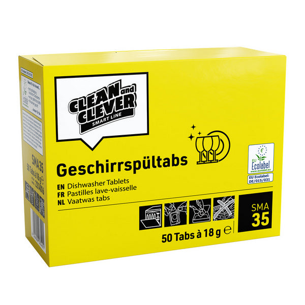 CLEAN and CLEVER tablettes pour lave-vaisselle SMA 35