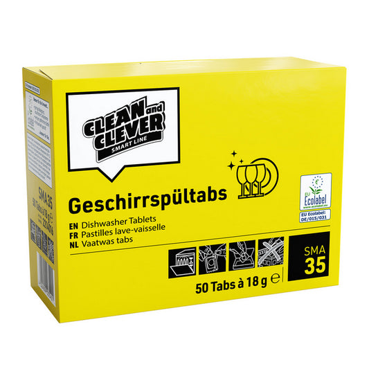 CLEAN and CLEVER tablettes pour lave-vaisselle SMA 35