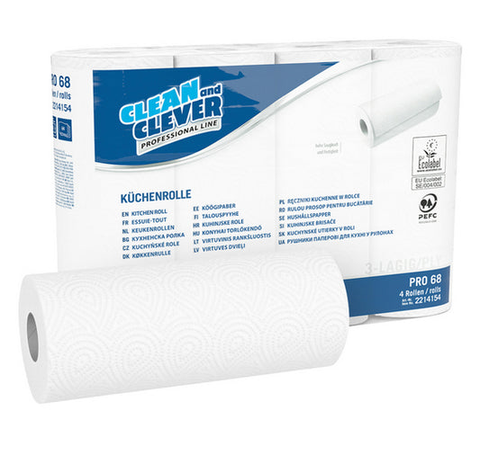 CLEAN and CLEVER rouleaux de cuisine PRO 68