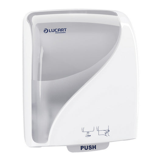 Lucart Identity distributeur d'essuie-mains en rouleau avec capteur 2.0 – Cardboard Core System