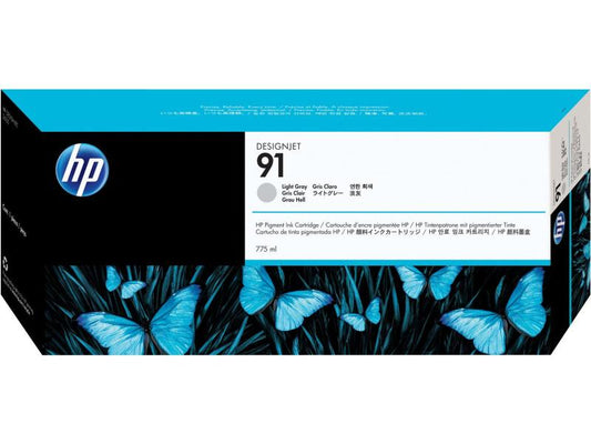 HP Encre Nr. 91 (C9466A) Light Grey