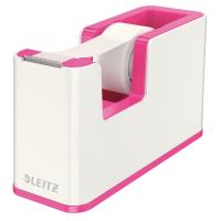 Leitz Dévidoir de table Duo Colour 51 mm x 76 mm, Rose