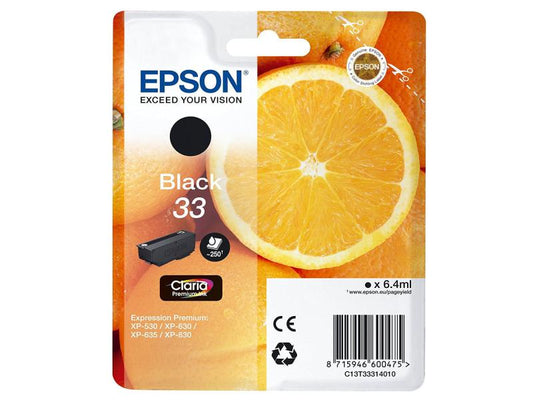 Epson Encre 33 / T33314012 noir