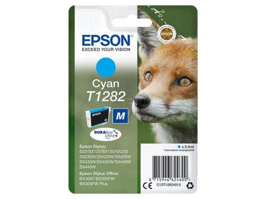 Epson Encre T12824012 Cyan