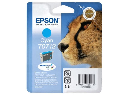 Epson Encre T07124011 Cyan