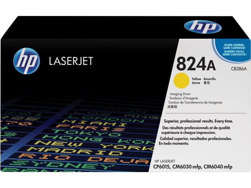 HP Tambour dimagerie Nr. 824A (CB386A) Yellow