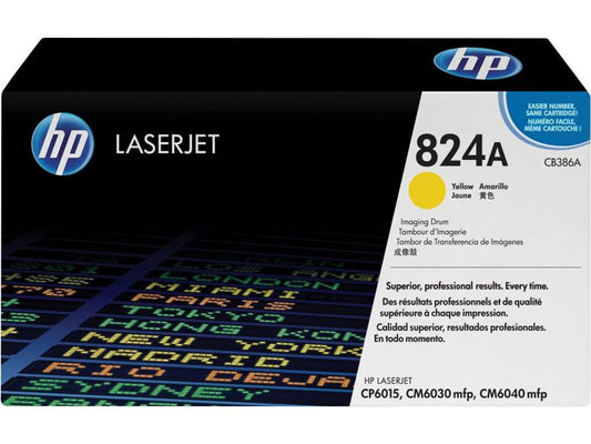 HP Tambour dimagerie Nr. 824A (CB386A) Yellow