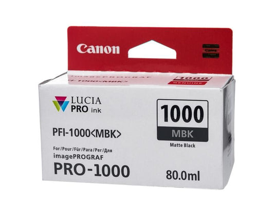 Canon Encre PFI-1000MBK / 0545C001 Matte Black