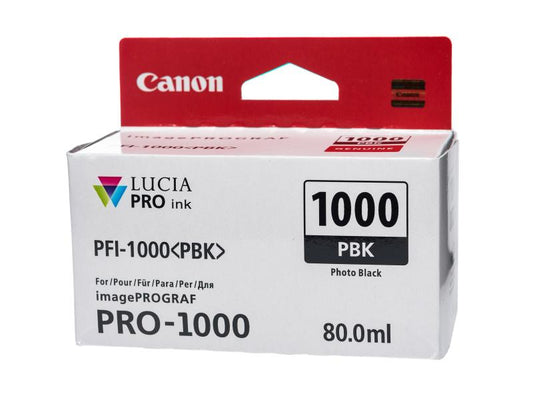 Canon Encre PFI-1000PBK / 0546C001 Photo Black