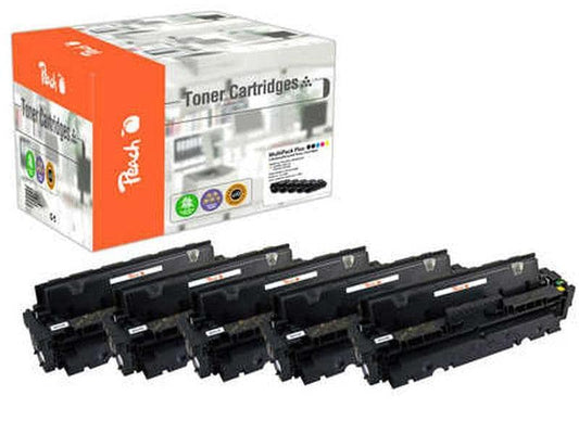 Peach Kits de toner HP Nr. 410A 2x noir, 1x cyan, magenta, jaune