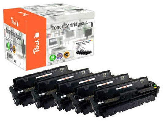 Peach Kits de toner HP Nr. 410X 2x noir, 1x cyan, magenta, jaune