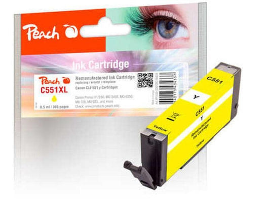 Peach Encre Canon CLI-551Y Yellow