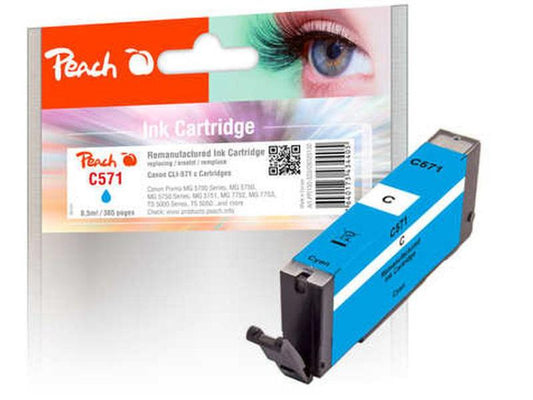Peach Encre Canon PGI-571C Cyan