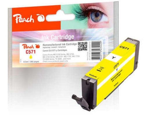 Peach Encre Canon PGI-571Y Yellow