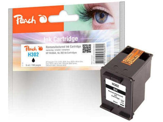 Peach Encre HP Nr. 302 (F6U66A) noir